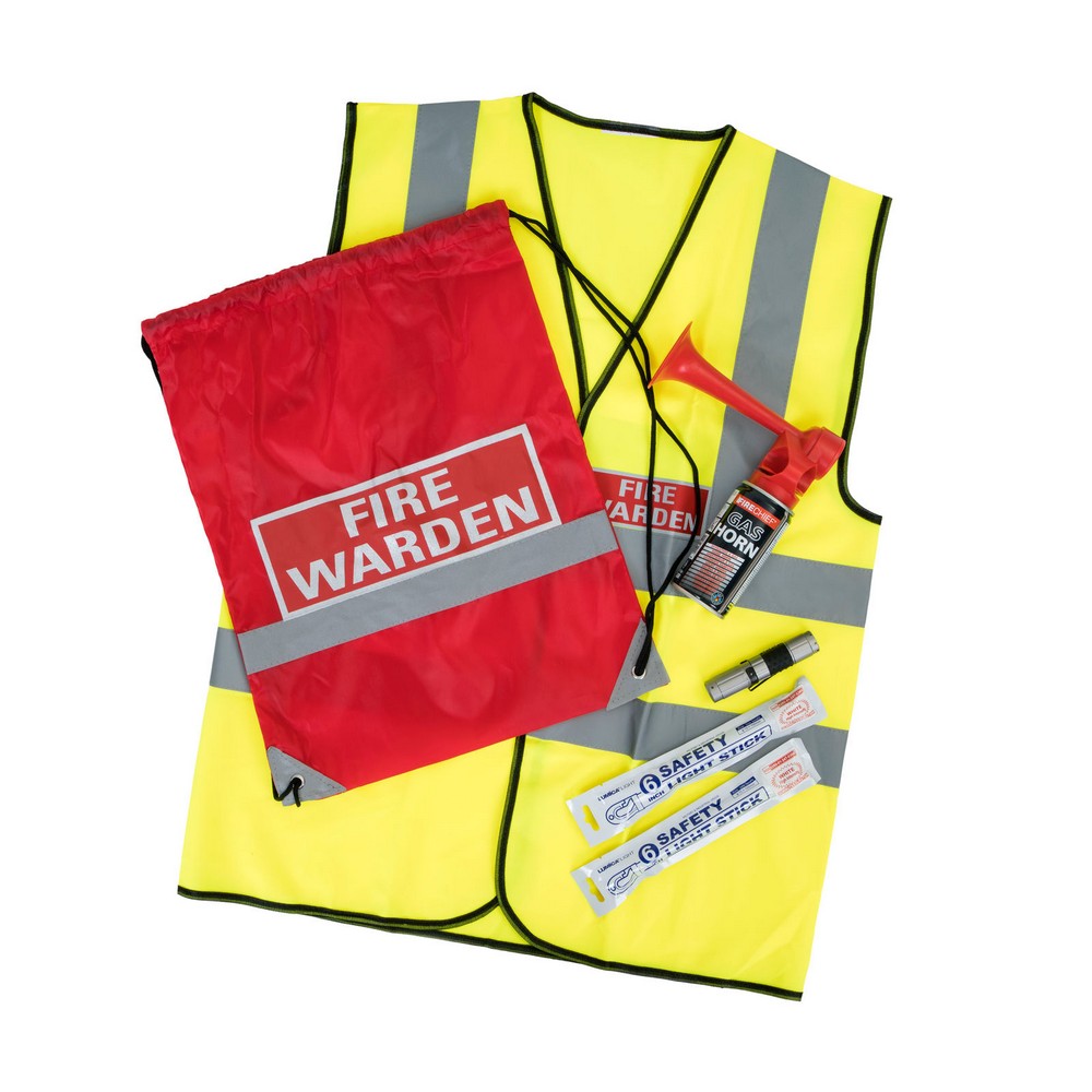 Firechief Basic Fire Warden Kit - Fire Safety Bundle