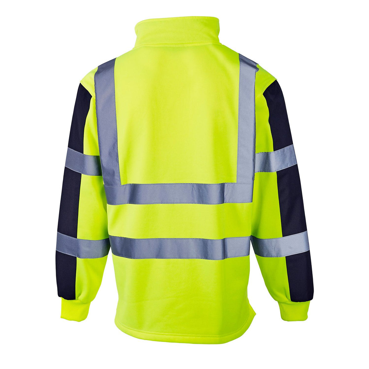 SuperTouch Hi-Viz 2-Tone Rugby Top Shirt Class 2