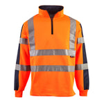 SuperTouch Hi-Viz 2-Tone Rugby Top Shirt Class 2