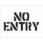 No Entry - PVC Stencil Kit