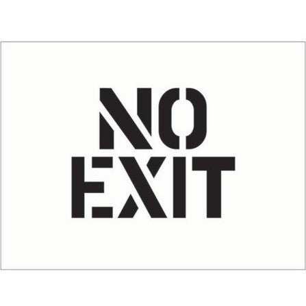 pvc no exit floor stencil kit