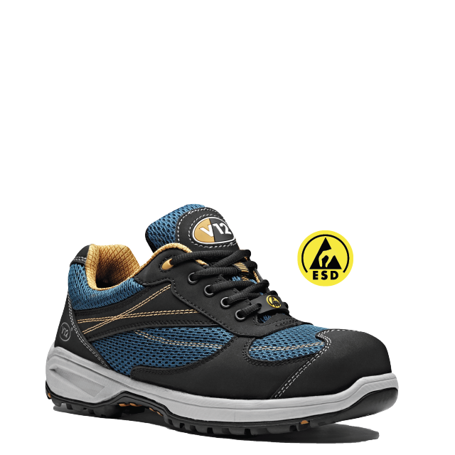 V12 - V1950 Velocity IGS Cobalt Metal-Free ESD Vegan Safety Trainer