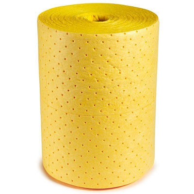 chemical absorbent yellow spill roll