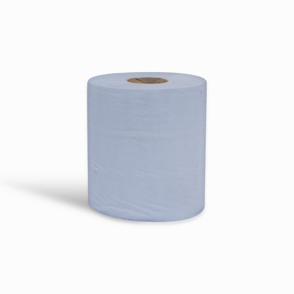 esfina blue 2ply embossed centre feed rolls