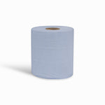 esfina blue 2ply embossed centre feed rolls