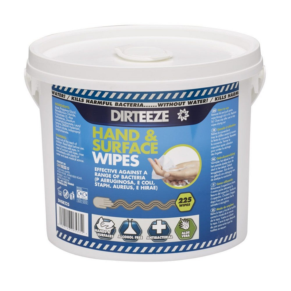 DHSB225 dirteeze hand surface wipes