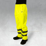 Step Ahead Hi-Viz Breathable Waterproof Over Trousers