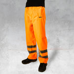 Step Ahead Hi-Viz Breathable Waterproof Over Trousers