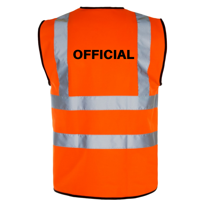 OFFICIAL - Printed Hi-Viz Waistcoat