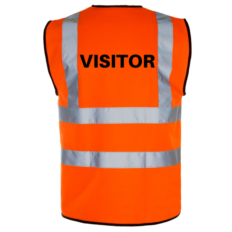 VISITOR - Printed Hi-Viz Waistcoat