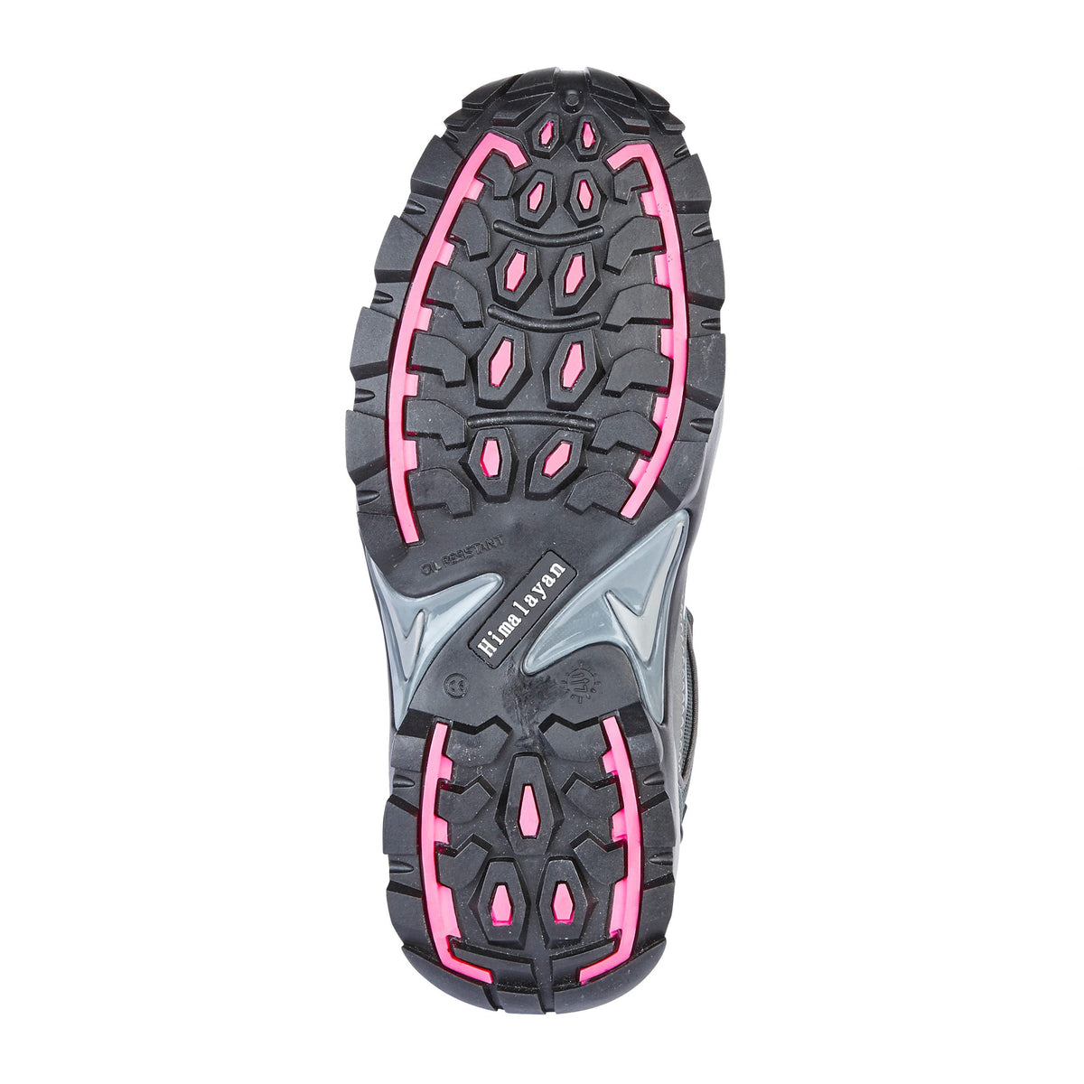 4302 Himalayan Ladies Pink/Grey Safety Cross Trainer S1P