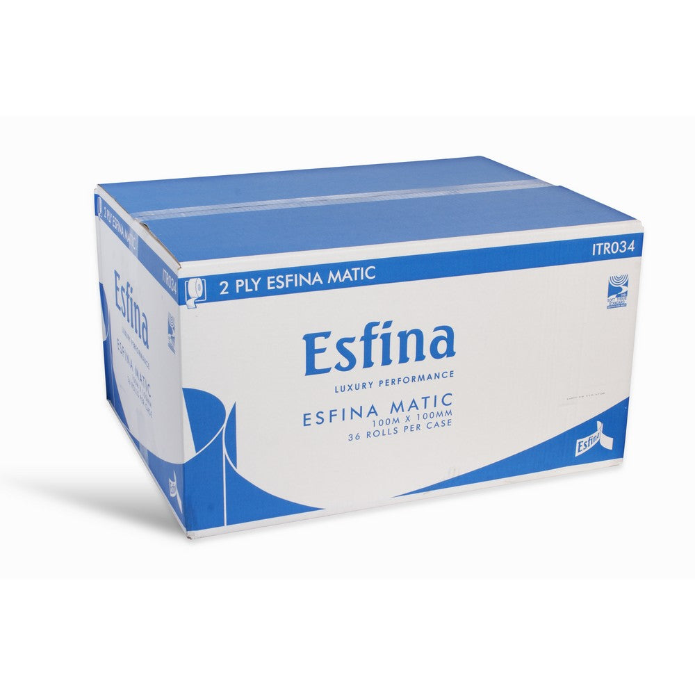 Esfina Matic System 2ply Toilet Rolls - 36 Rolls