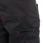 Lee Cooper LCPNT206 Black Multi-Pocket Cargo Trouser – Durable Workwear with Knee Pad Pocket