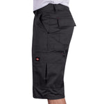 Lee Cooper LCSHO806 Men’s Classic Work Cargo Shorts – Multi-Pocket with Hammer Loop