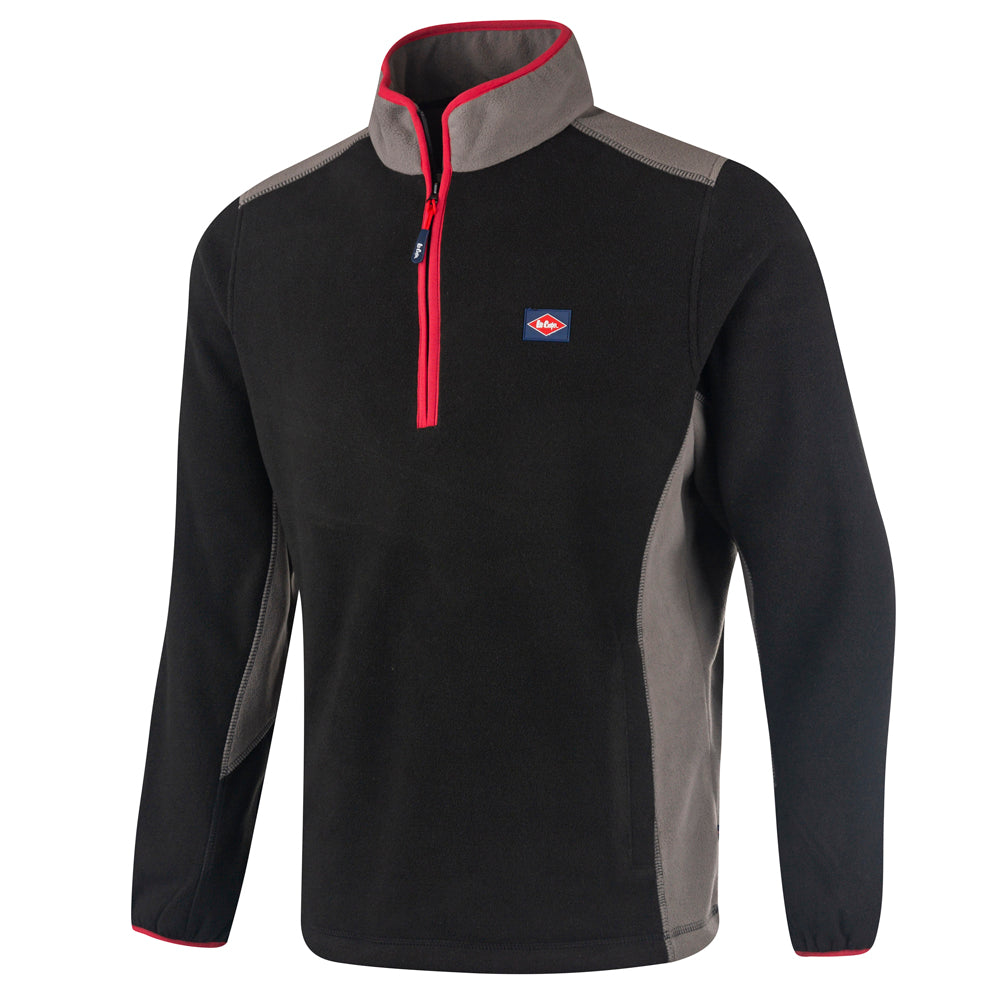 Lee Cooper Workwear LCTOP303 Half Zip Fleece Top