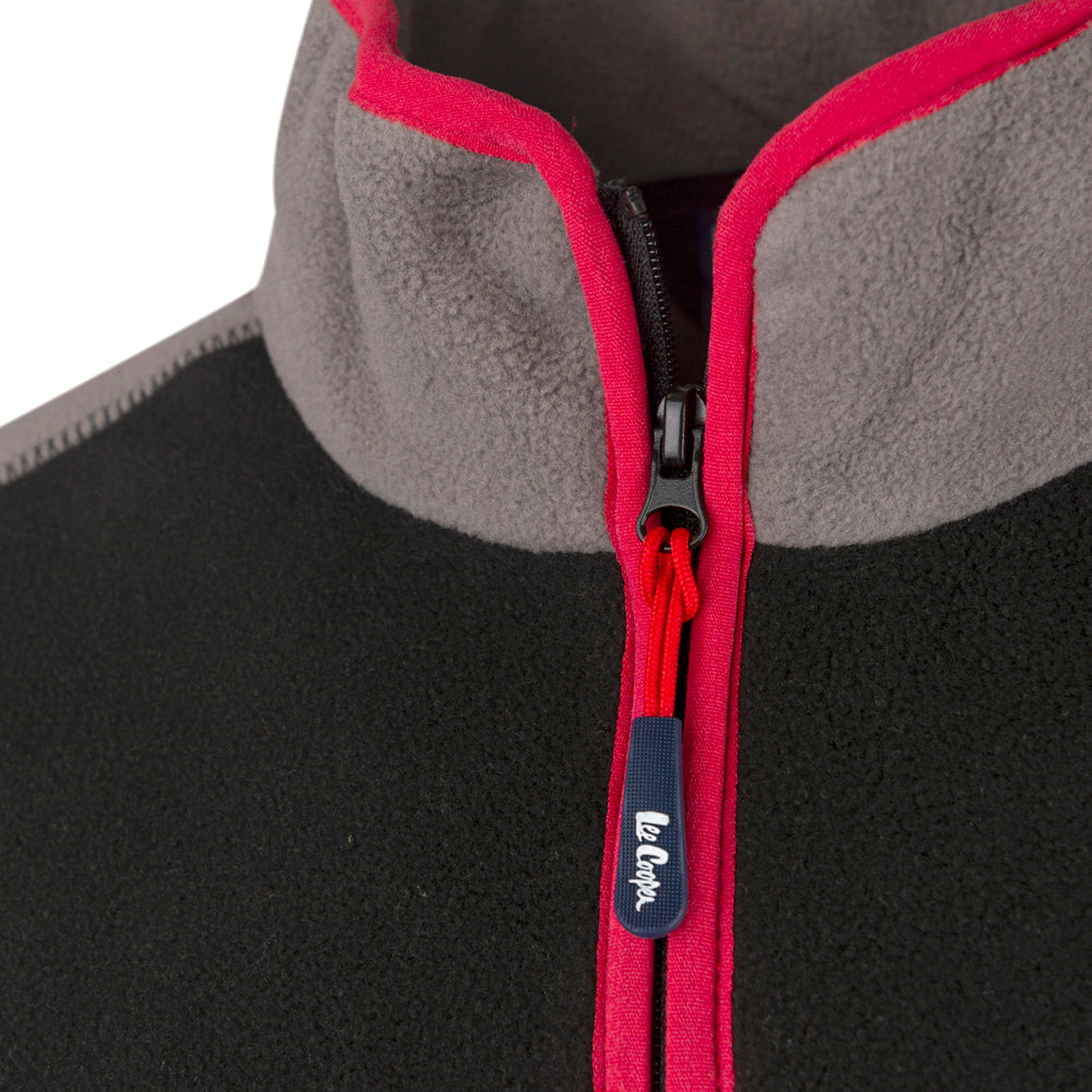 Lee Cooper Workwear LCTOP303 Half Zip Fleece Top