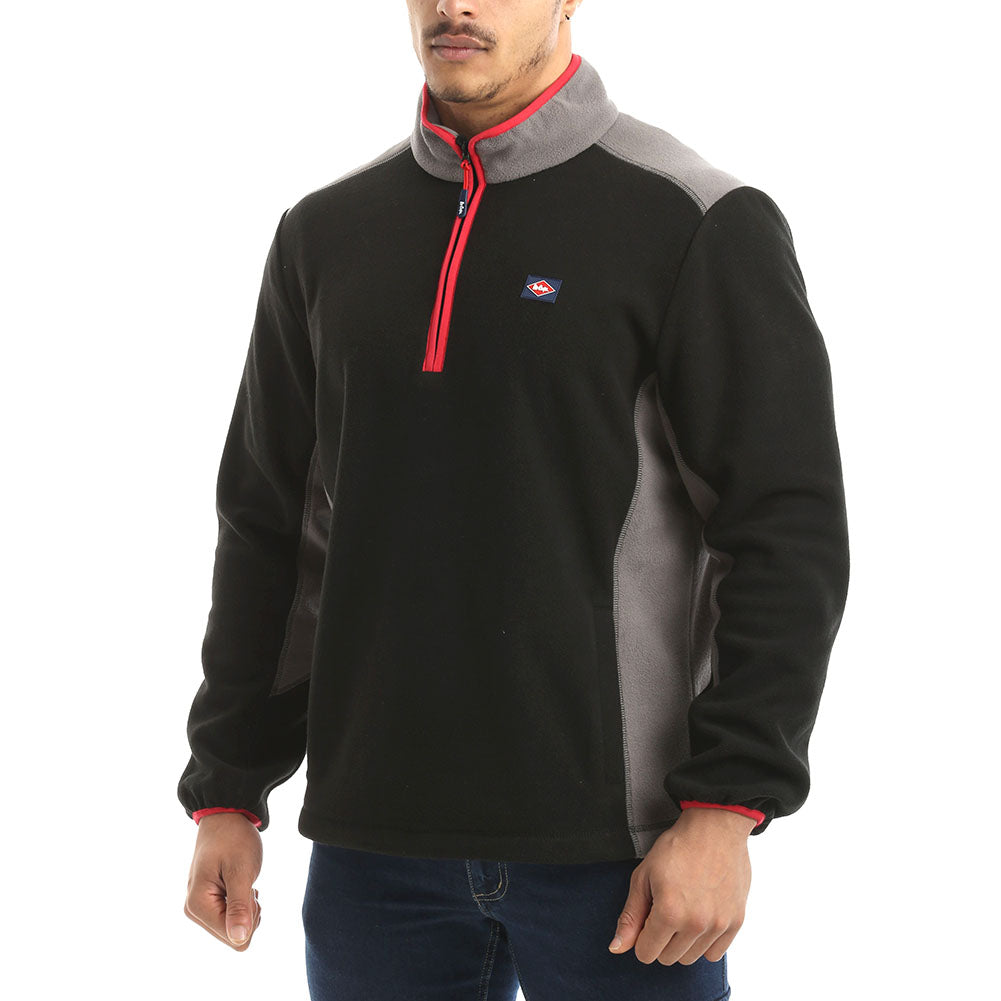 Lee Cooper Workwear LCTOP303 Half Zip Fleece Top