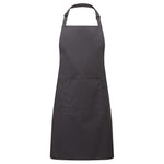 PR154 Premier Colours Bib Apron with Pocket