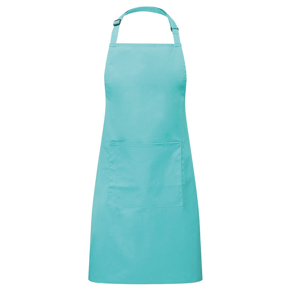 PR154 Premier Colours Bib Apron with Pocket