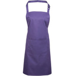 PR154 Premier Colours Bib Apron with Pocket