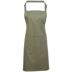 PR154 Premier Colours Bib Apron with Pocket