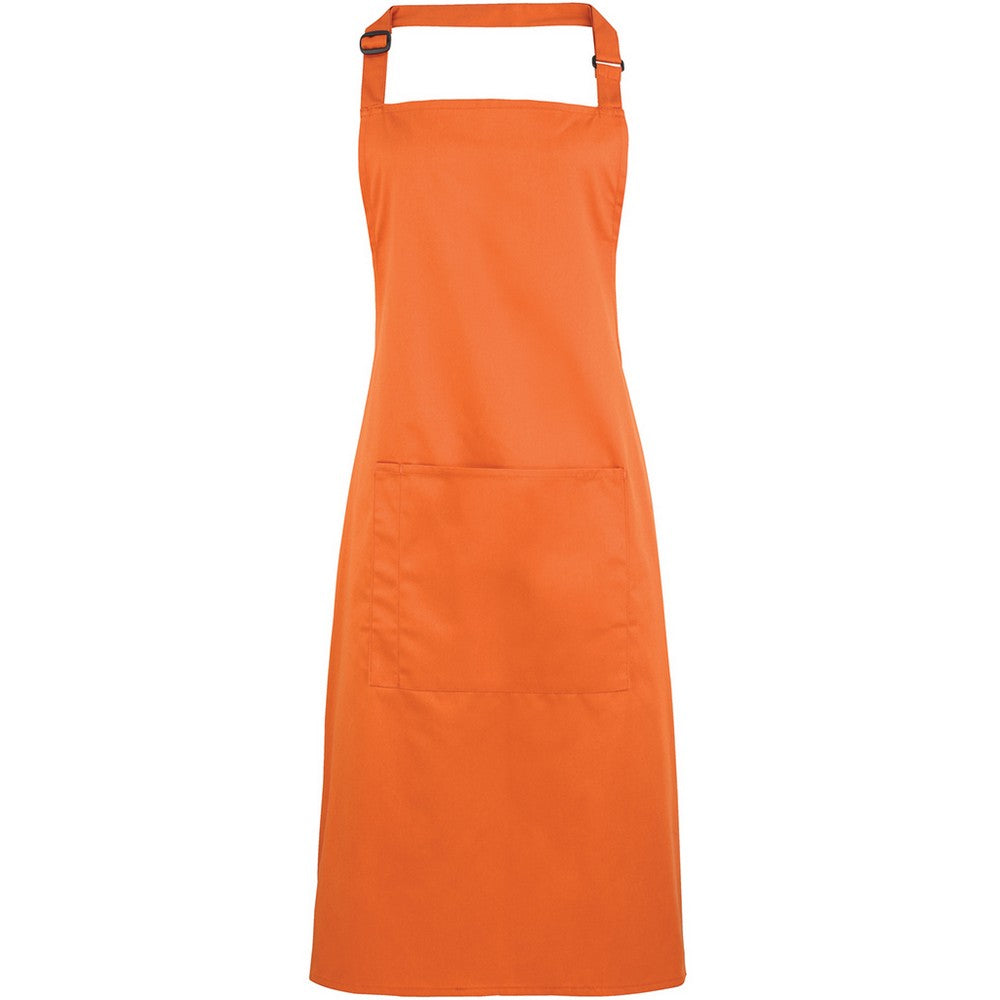 PR154 Premier Colours Bib Apron with Pocket
