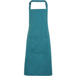 PR154 Premier Colours Bib Apron with Pocket