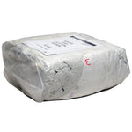 No.1 White Cotton Wiper Rags - 10kg