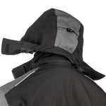 Click Pembroke Padded Rain Jacket - Black / Grey
