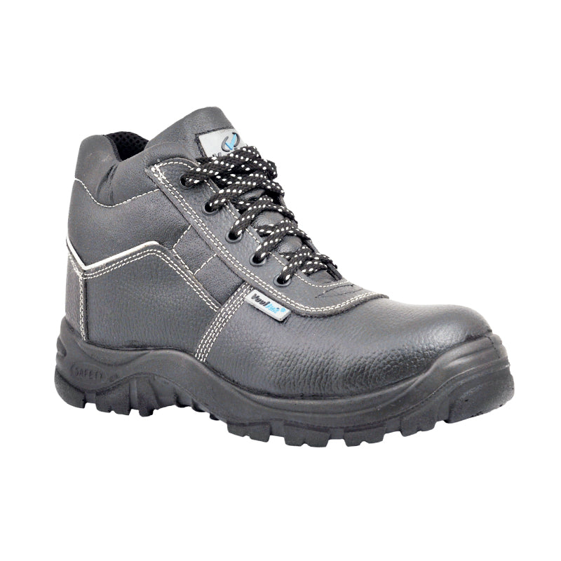 VaultTex SGB Ankle Boot S3 Safety Boots - Black | Water Resistant & Slip Resistant