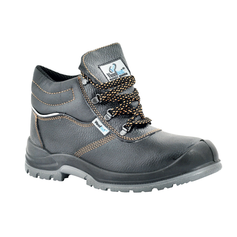 VaultTex SGK Ankle Boot S3 Safety Boots - Black | Water & Slip Resistant