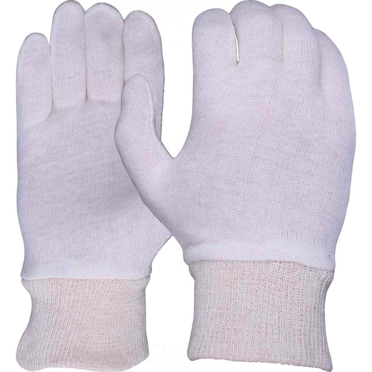 Lightweight Soft Stockinette Glove with Knitted Wrist - High Quality