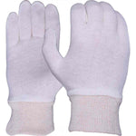 Lightweight Soft Stockinette Glove with Knitted Wrist - High Quality