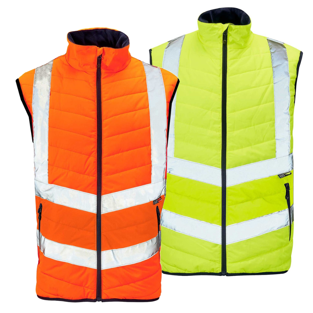 supertouch hi-vis puffer jacket