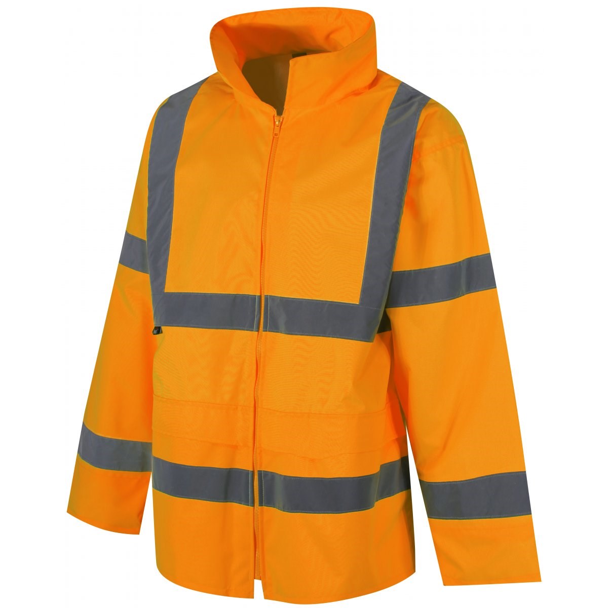 TURJ049 Hi-Viz Unlined Rain Jacket