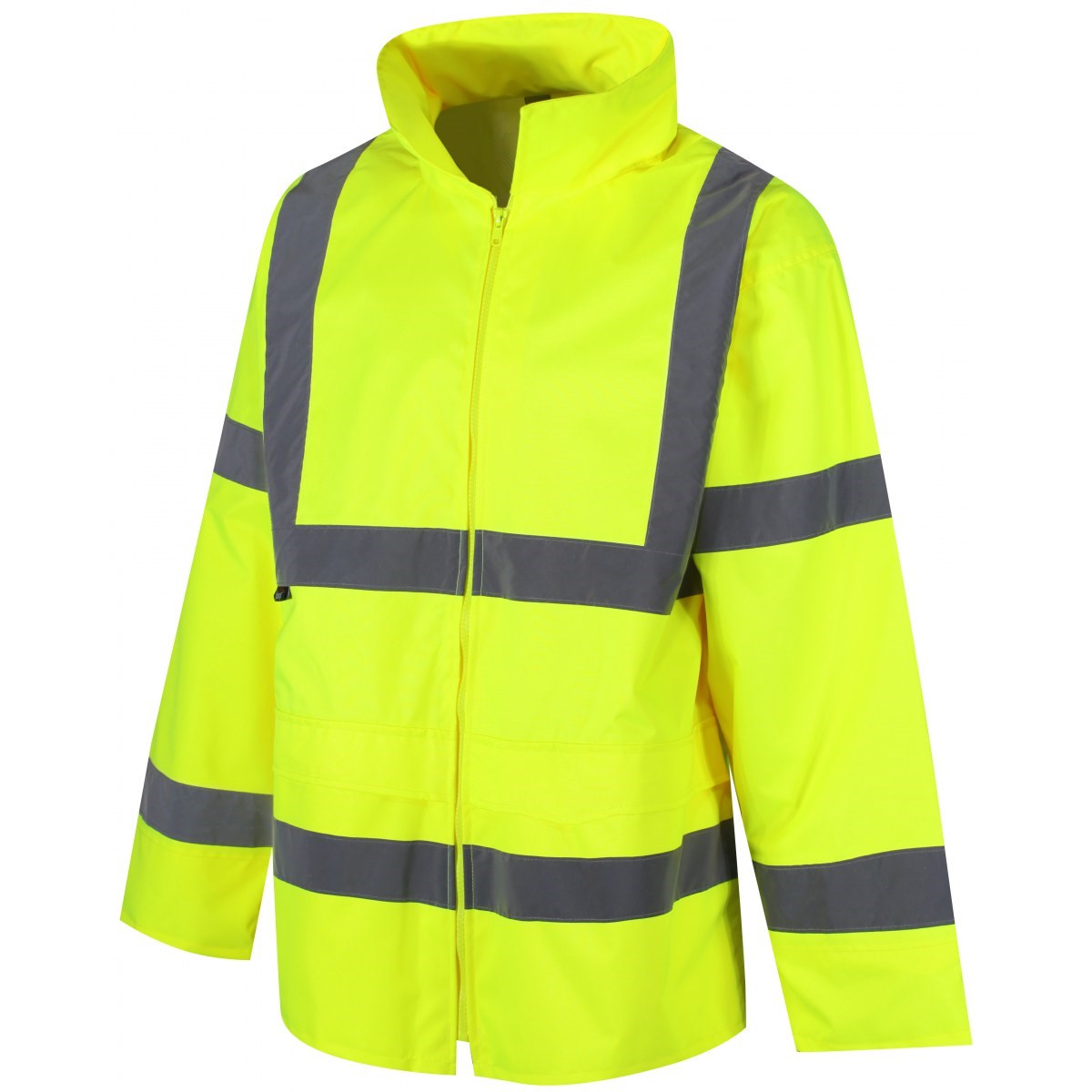 TURJ049 Hi-Viz Unlined Rain Jacket