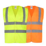 Hi-Viz Waistcoat Vest Class 2 - Value High Visibility