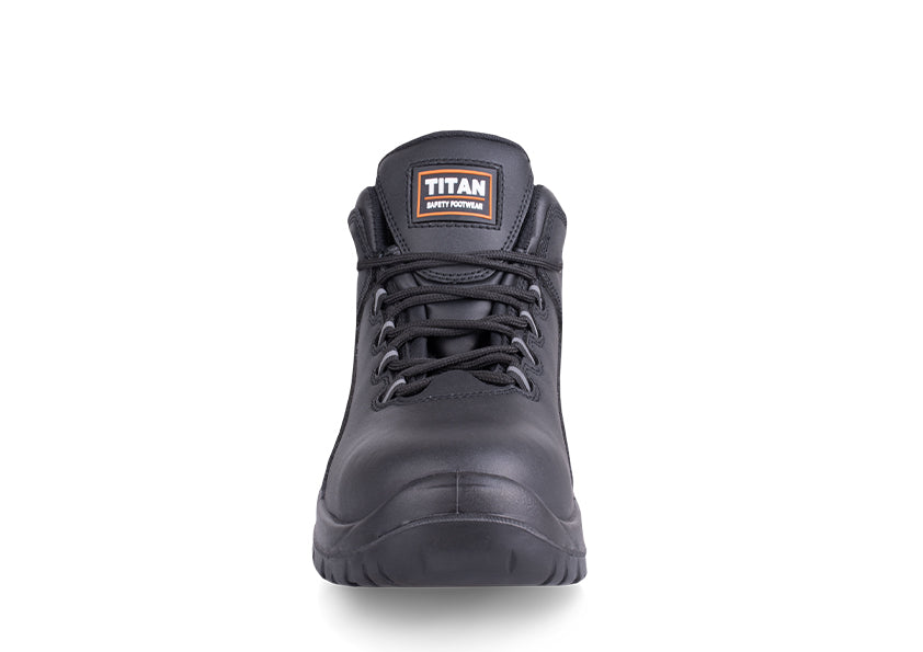 Classic Safety Hiker Boots | Steel Toe, Water-Resistant Leather & Reflective Details