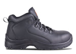 Classic Safety Hiker Boots | Steel Toe, Water-Resistant Leather & Reflective Details
