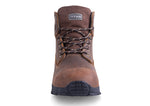 Rugged Full-Grain Crazy Horse Leather Safety Boots | Steel Toe & Heat-Resistant EVA/Rubber Sole