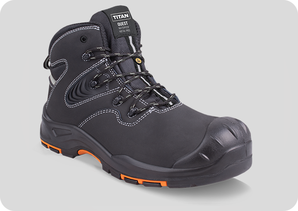 Titan Quest Metal-Free Waterproof Safety Boot