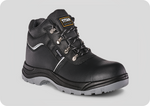 Durable Safety Boots with Steel Toe & Heat Resistant PU/Rubber Sole | S3 SR FO HRO