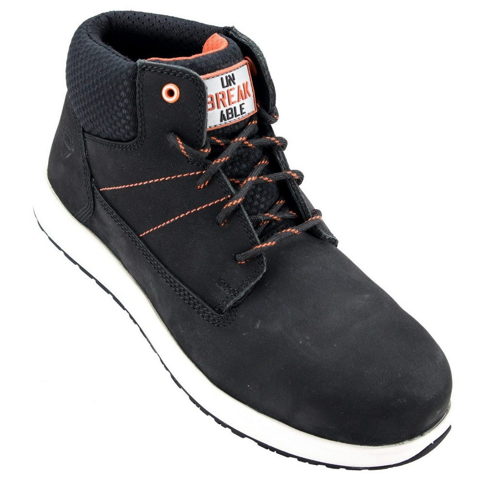 U101 Vulcan Black Composite Safety Boot S3 SRC metal free toe cap