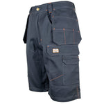 U230 Unbreakable Kestrel Black Work Shorts with holster pockets