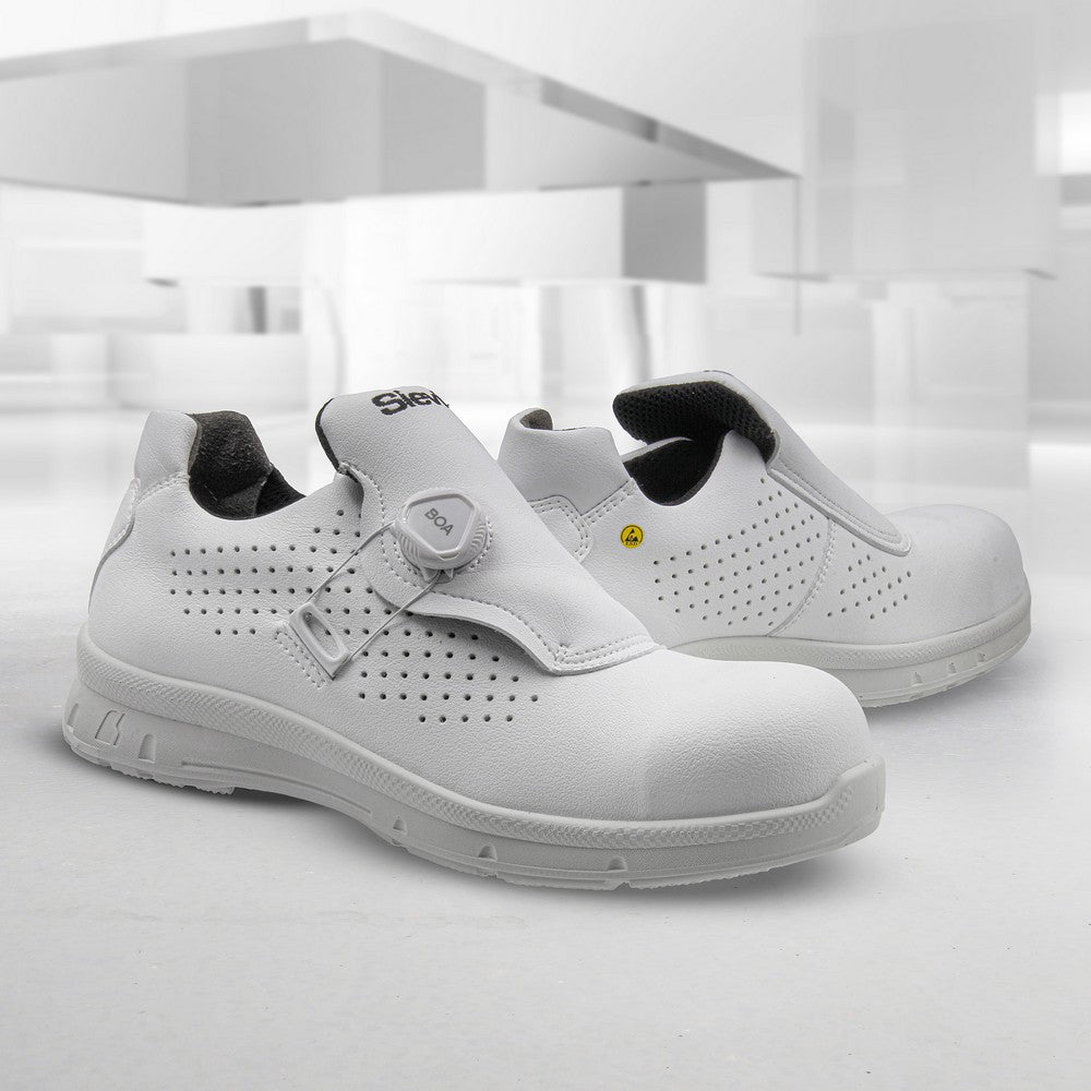 Sievi Vent White Roller Safety Shoe - ESD S1