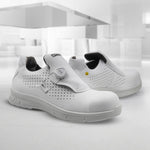 Sievi Vent White Roller Safety Shoe - ESD S1