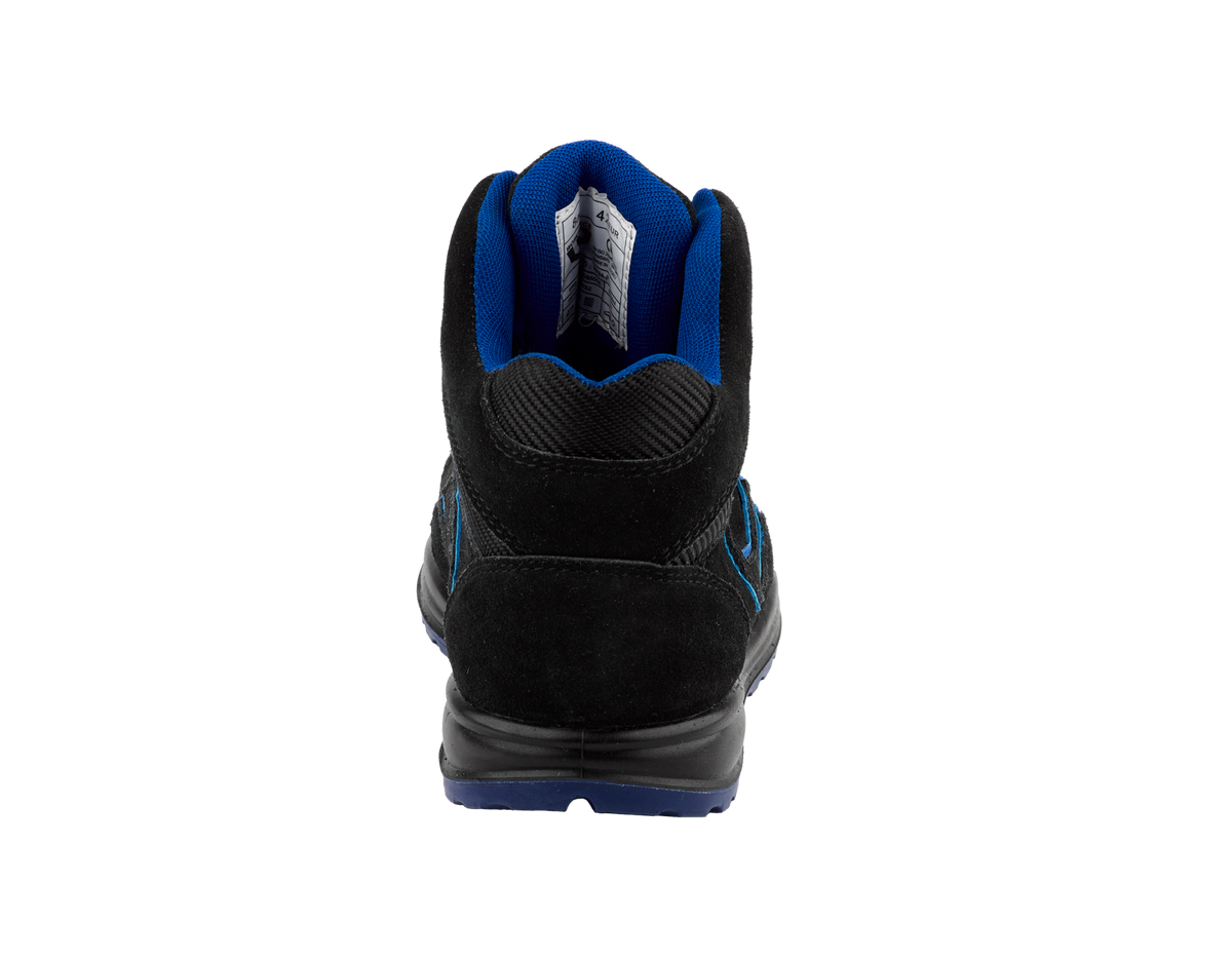 Workforce WF34-P Black Suede Safety Boot – SBP | SRC | Steel Midsole