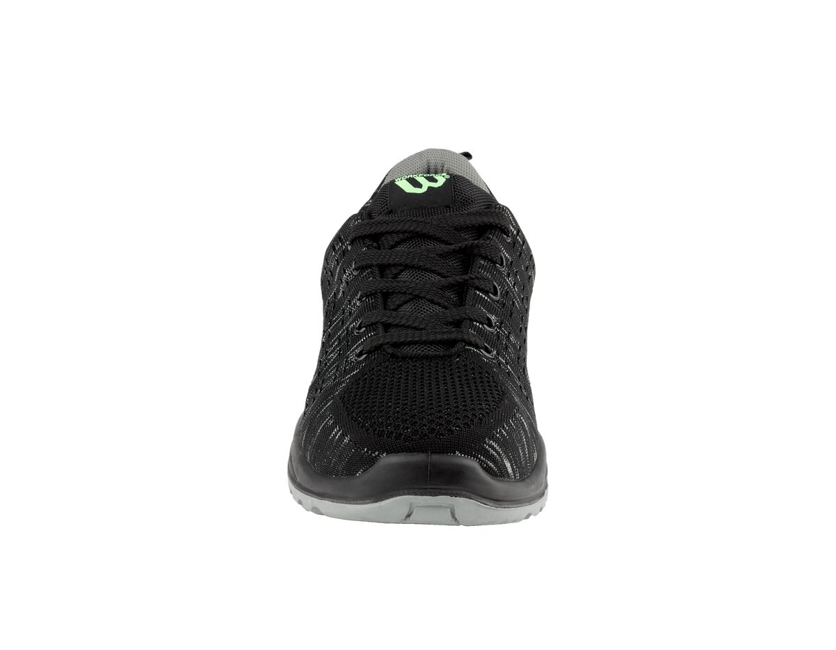 Workforce WF35-P Black Fly Knit Safety Trainer – S1P | SRC | Lightweight Protection