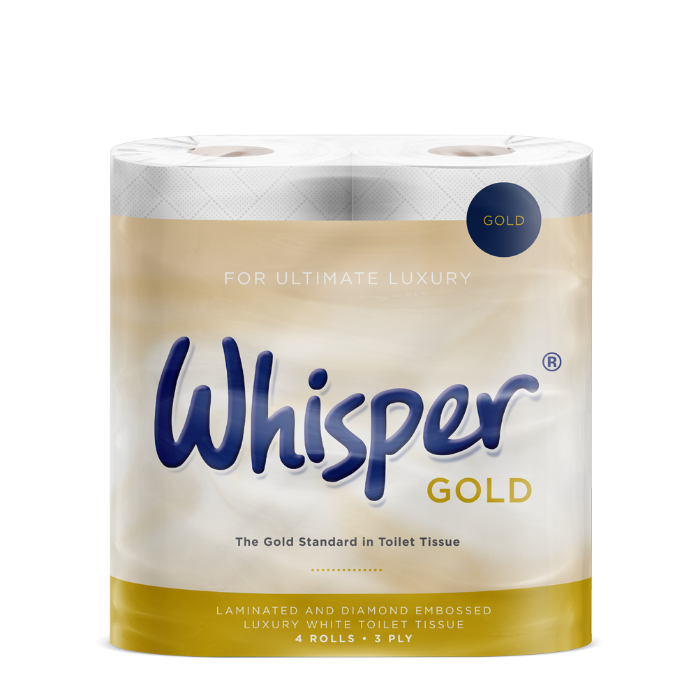 3ply whisper gold best loo roll