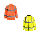 Step Ahead Premium Hi Vis Jersey Fleece Jacket